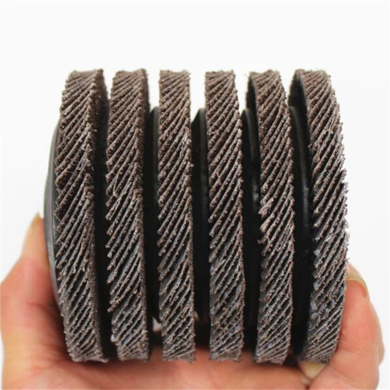 Abrasive Tools Mesh Cover Flexible Flap Disc Grinding Wheel