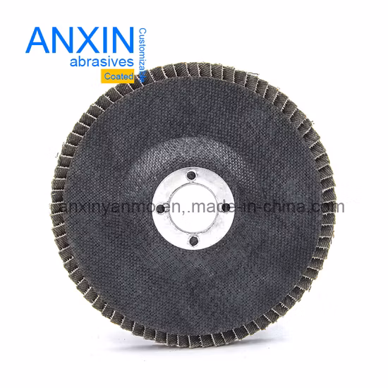Großhandelspreis Hohe Qualität 100X16mm Zirkonia Aluminium Flexible Lamellenscheibe für Metall und Edelstahl Polieren Schleifen