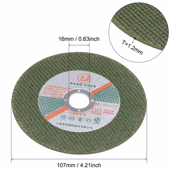 China Supply 9 Zoll 230 mm T41 Schärfe Edelstahl-Trennrad-Trennscheibe für Metallstahl