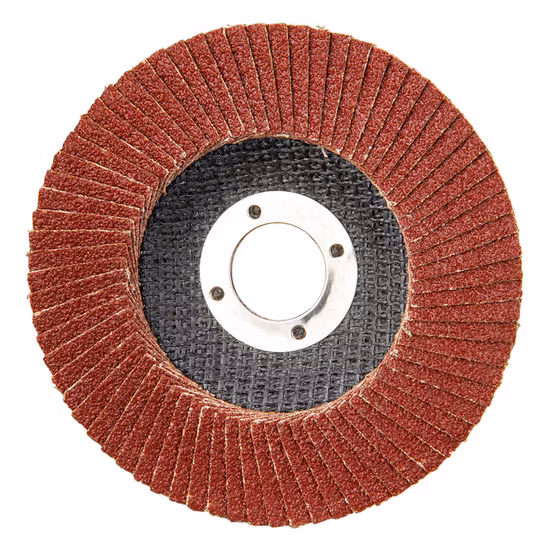 4 Zoll, 100 und 16 mm, Fächerschleifscheibe mit Zirkonoxid-Aluminiumoxid zum Polieren, Schleifen und Endbearbeiten
